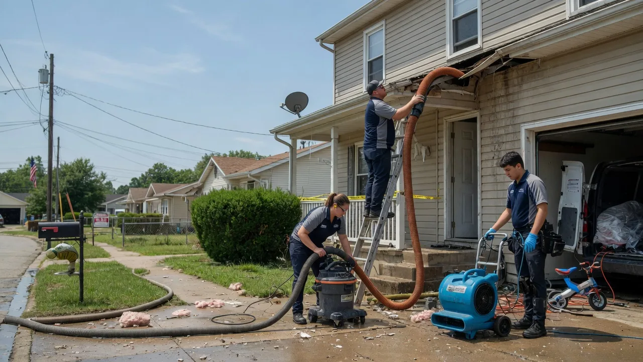 Water Damage Restoration in Mackeyville, PA near me